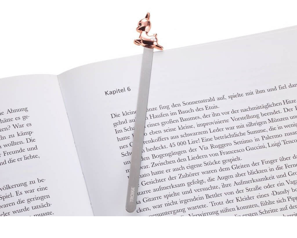 TROIKA Bookmark "FAWN" - Rose