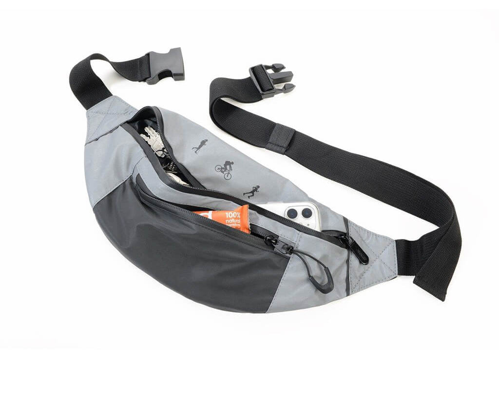 TROIKA Belt bag "REFLACTIVE BAG"