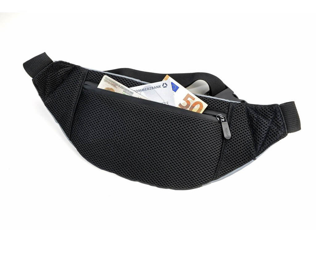 TROIKA Belt bag "REFLACTIVE BAG"