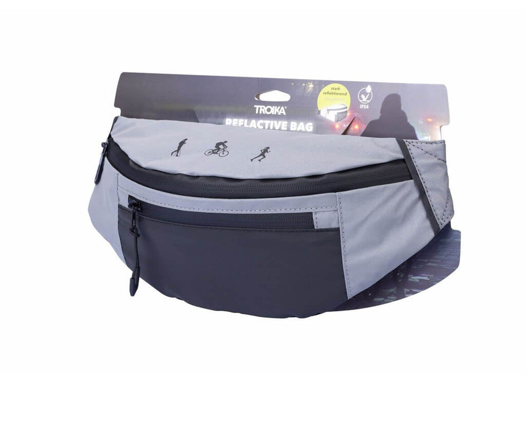 TROIKA Belt bag "REFLACTIVE BAG"