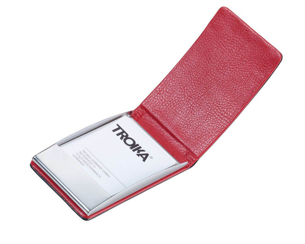TROIKA Business card case "RED PEPPER STYLE"