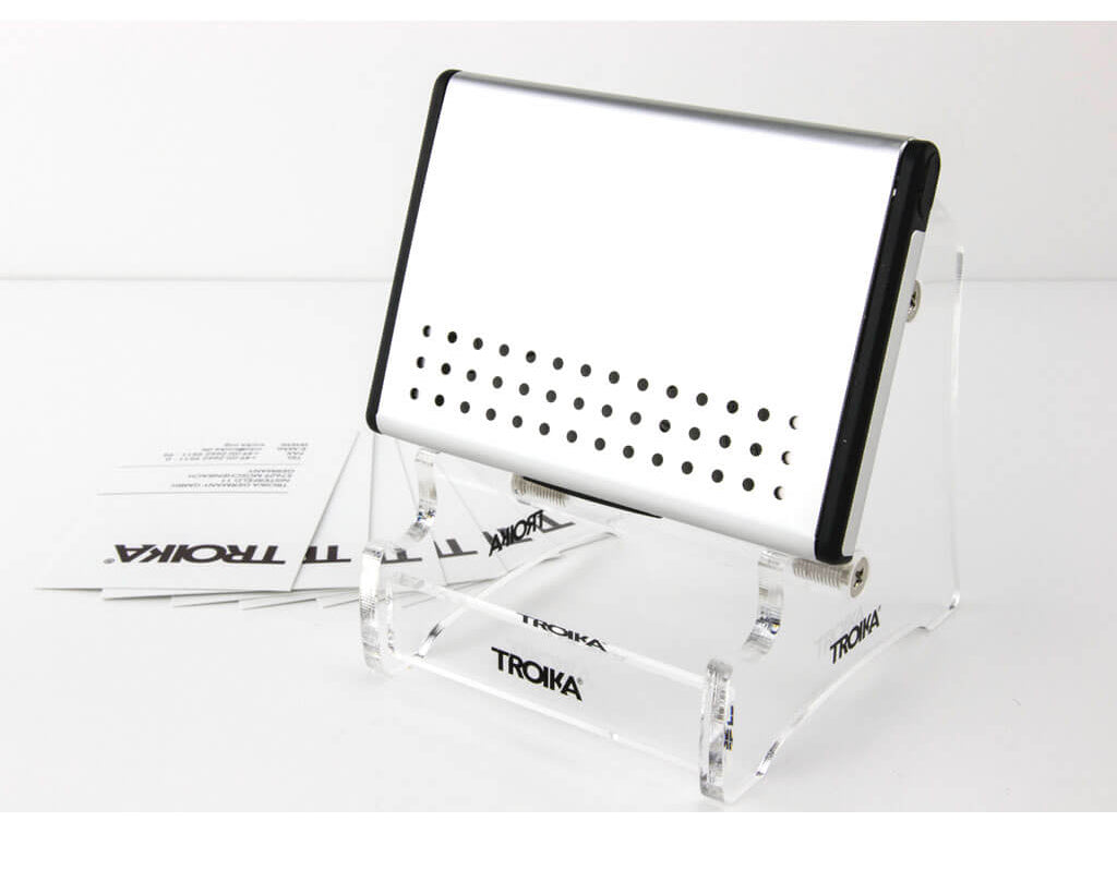 BUSINESS CARD CASE "MR. SLOWHAND" - SILVER