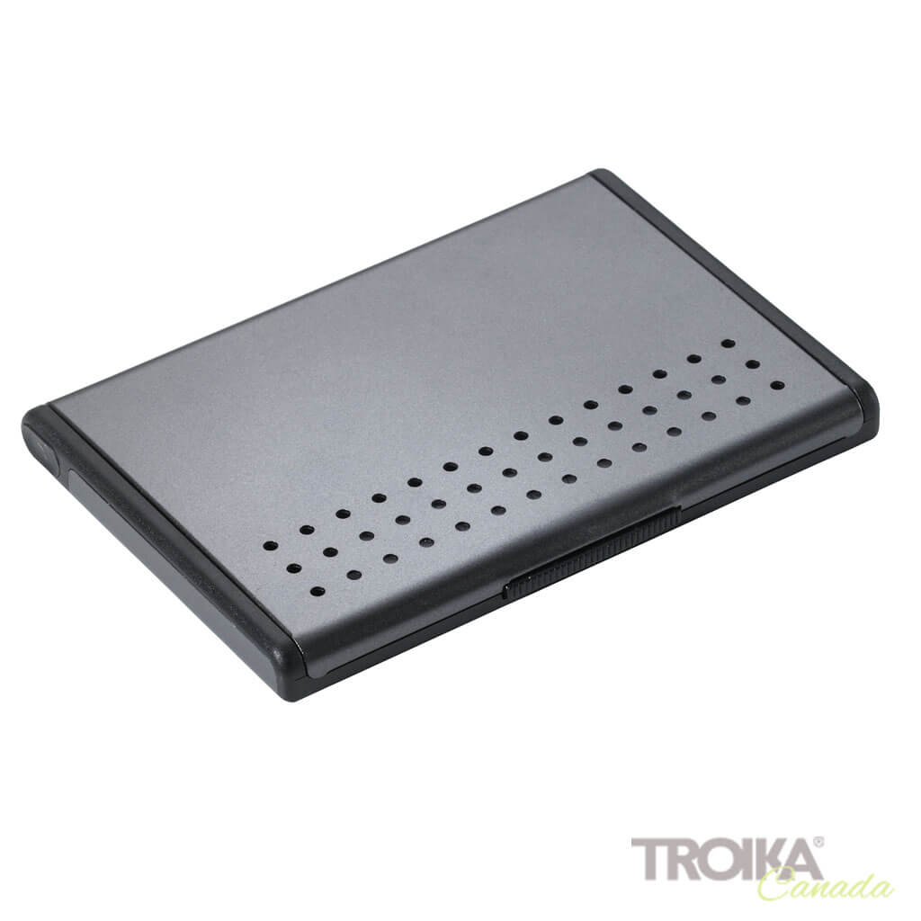 BUSINESS CARD CASE &quot;MR. SLOWHAND&quot; - GREY