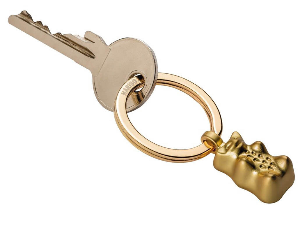 TROIKA Keychain "HARIBO GOLDBÄR" - Gold