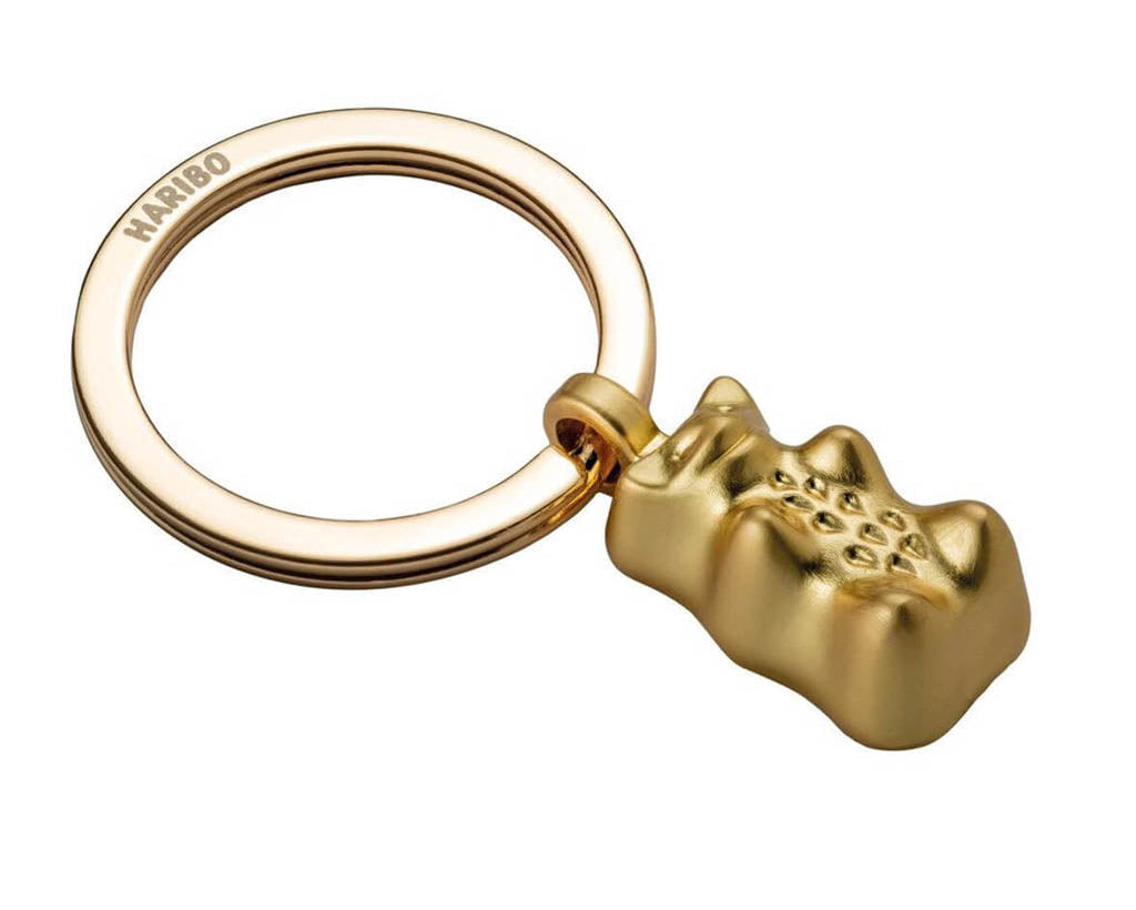 TROIKA Keychain "HARIBO GOLDBÄR" - Gold