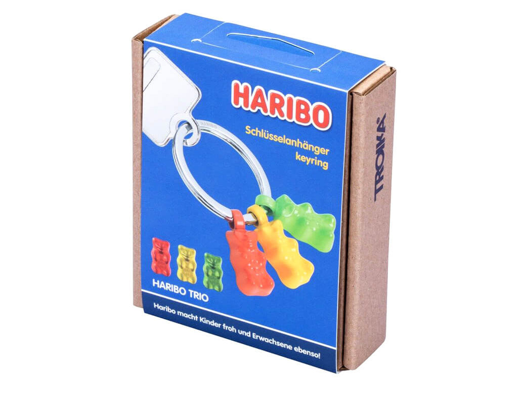 TROIKA Keychain "HARIBO TRIO"