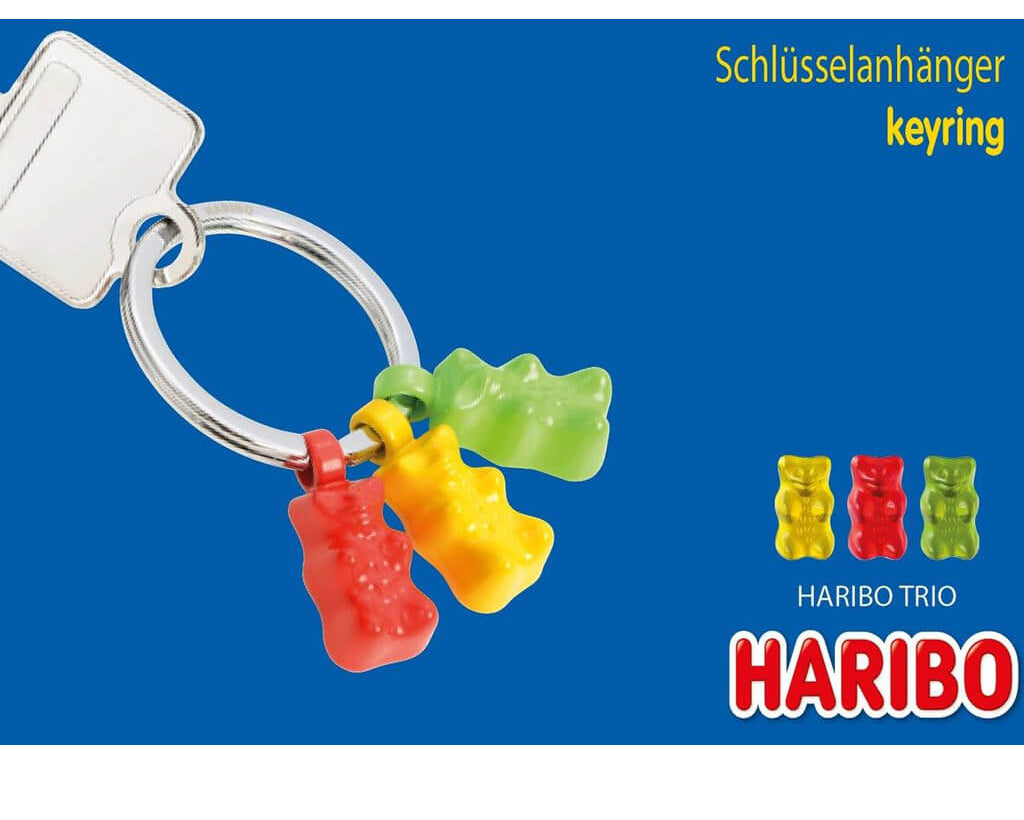 TROIKA Keychain "HARIBO TRIO"