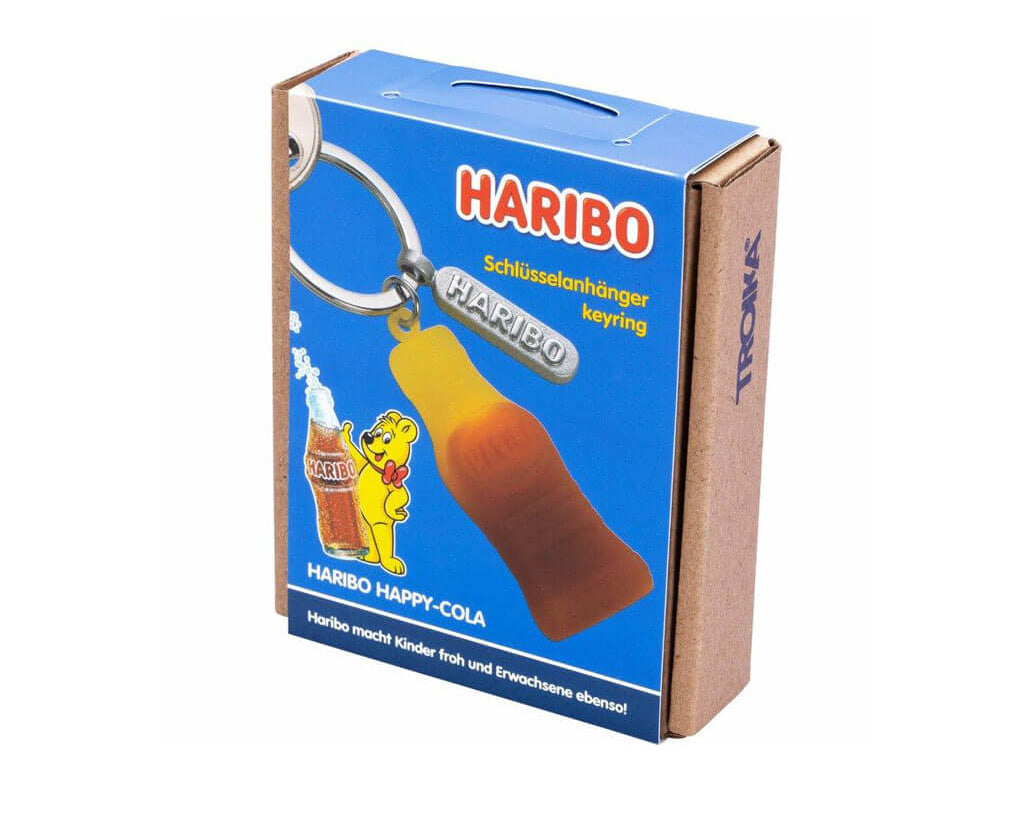TROIKA Keychain "HARIBO HAPPY-COLA"