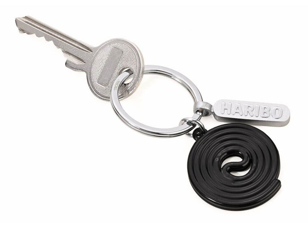 TROIKA Keychain "HARIBO LAKRITZ"