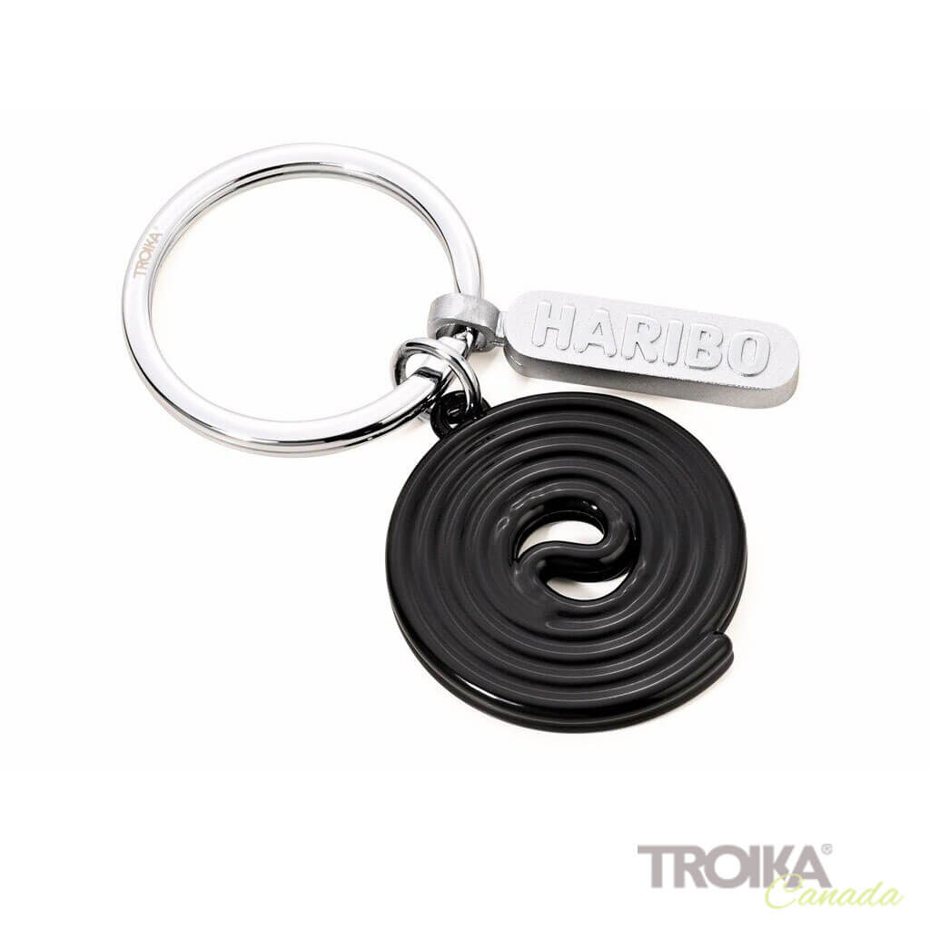 TROIKA Keychain "HARIBO LAKRITZ"