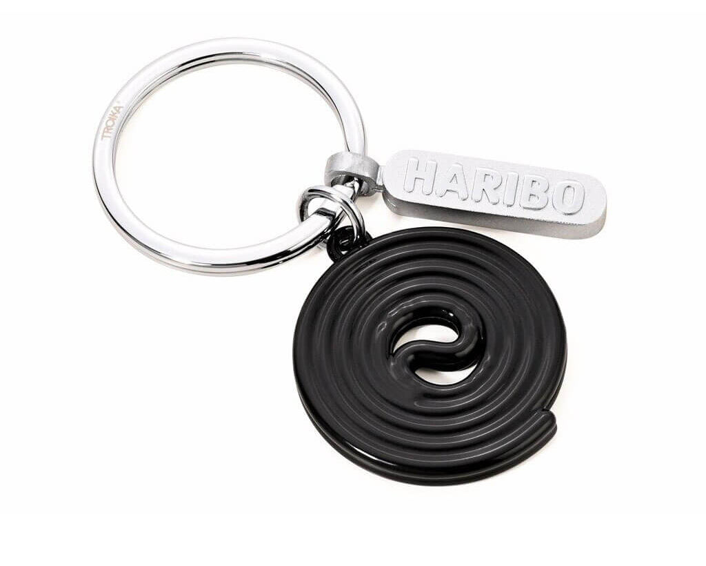 TROIKA Keychain "HARIBO LAKRITZ"