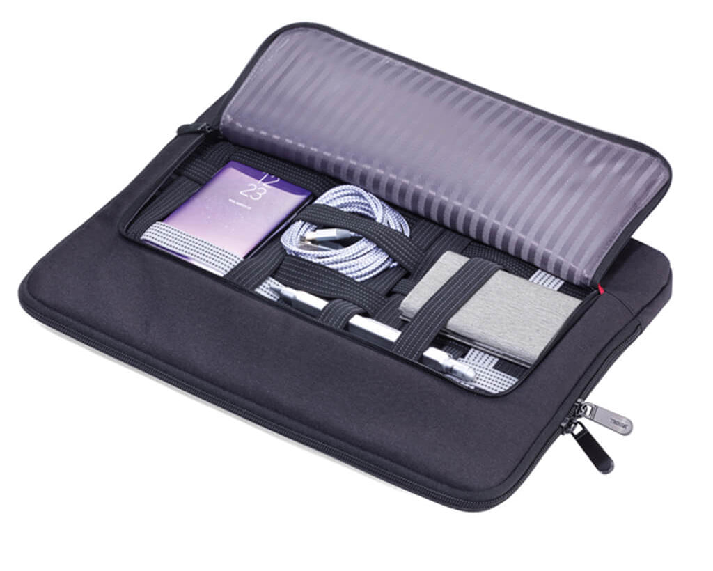 TROIKA PORTFOLIO BAG "MON CARRY" - BLACK