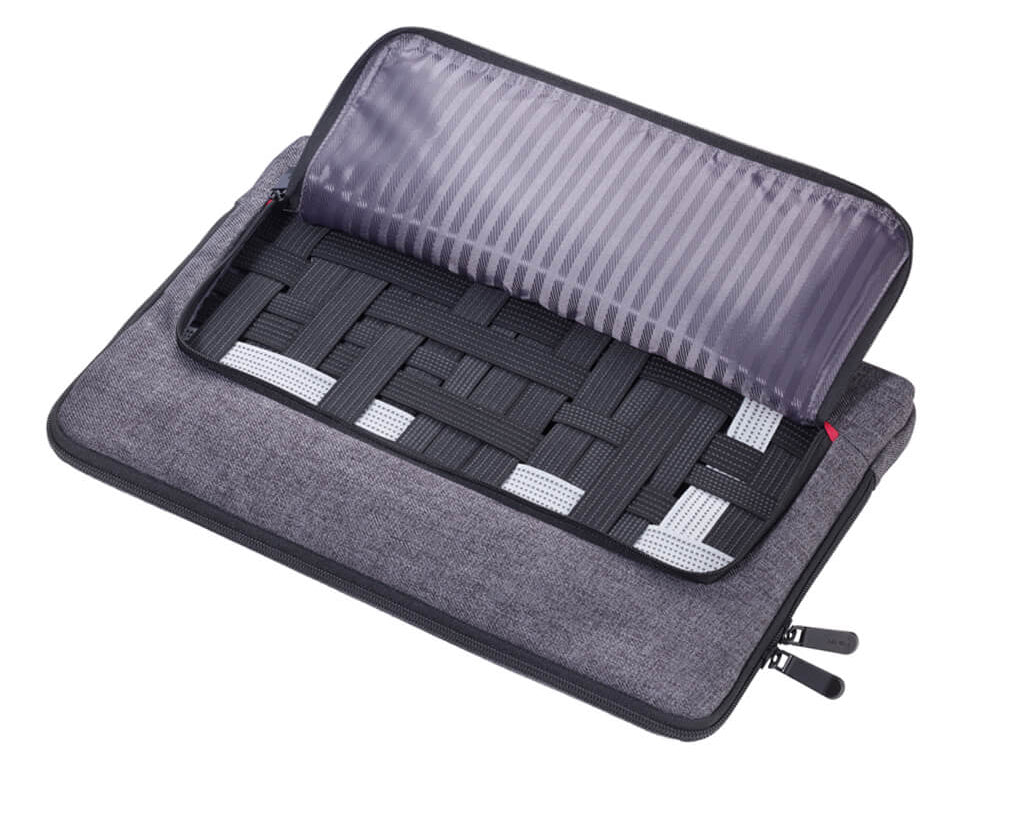 TROIKA PORTFOLIO BAG "MON CARRY" - GREY