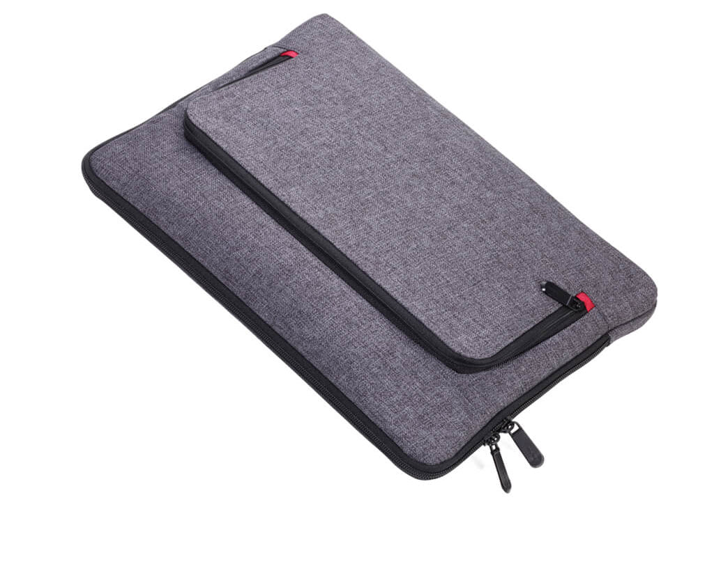 TROIKA PORTFOLIO BAG "MON CARRY" - GREY