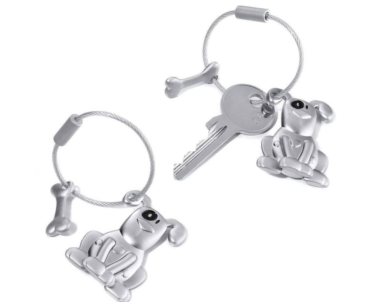 TROIKA Keychain "PETE" - Silver
