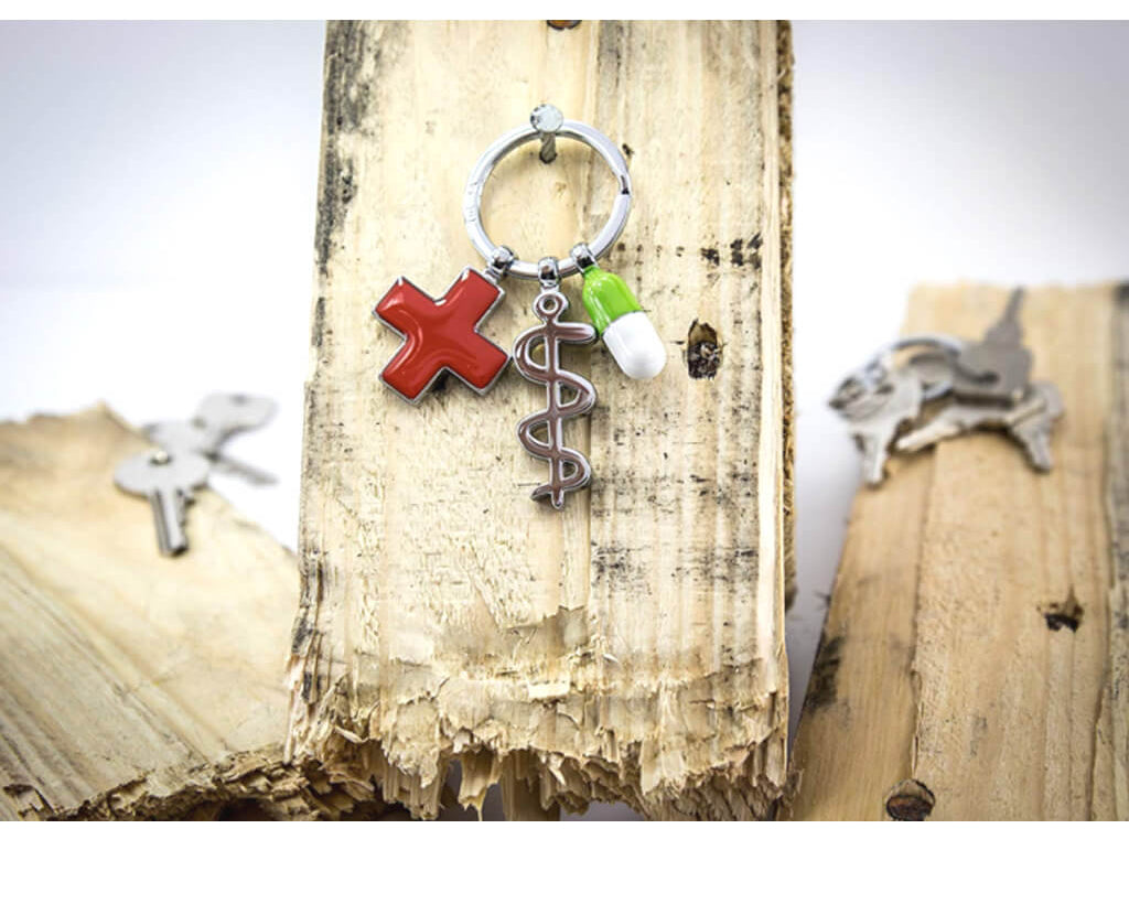 TROIKA Keychain "Get Well"