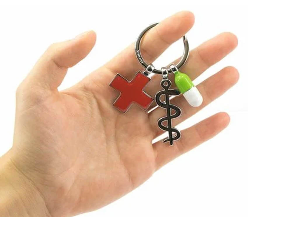 TROIKA Keychain "Get Well"