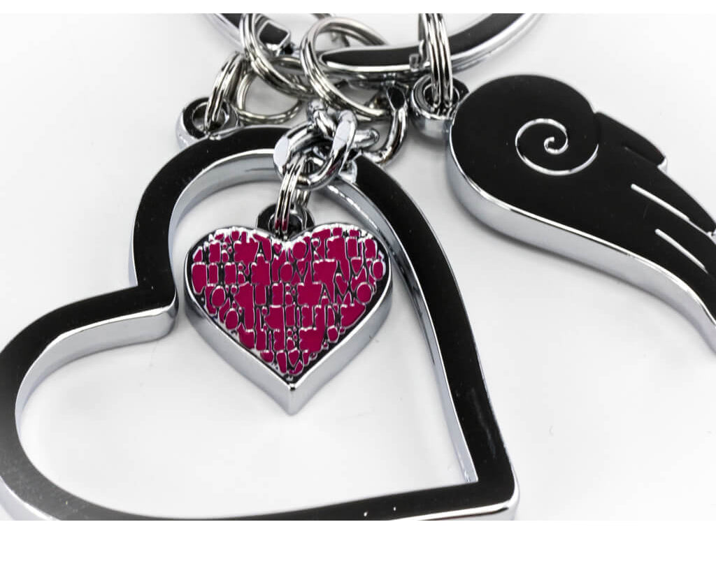 Troika Keyring "Love is in the air" -KR17-01/CH