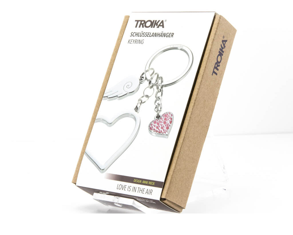 Troika Keyring "Love is in the air" -KR17-01/CH
