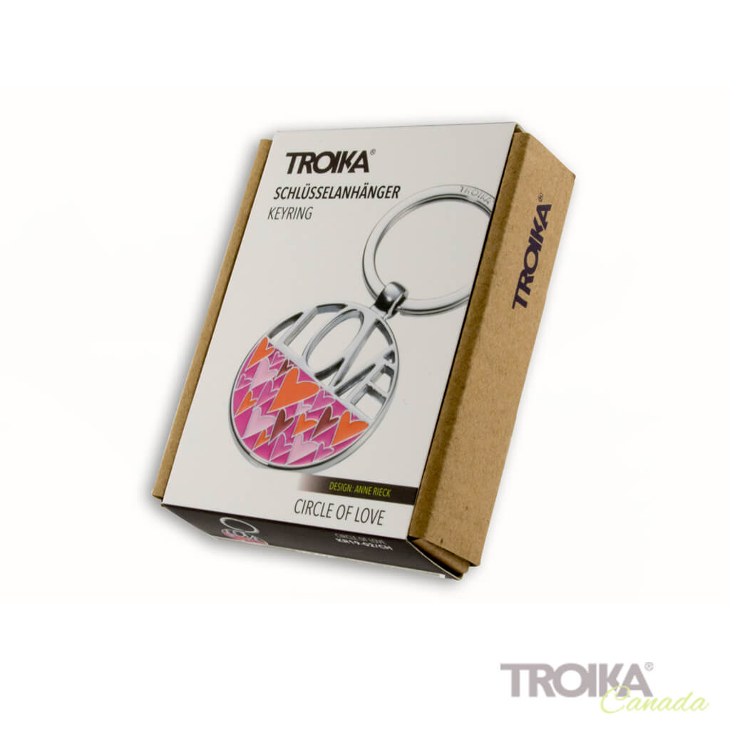 TROIKA Keychain "Circle of Love"