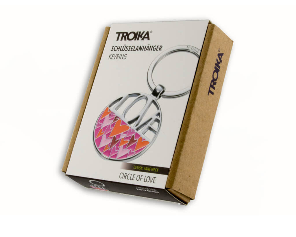 TROIKA Keychain "Circle of Love"