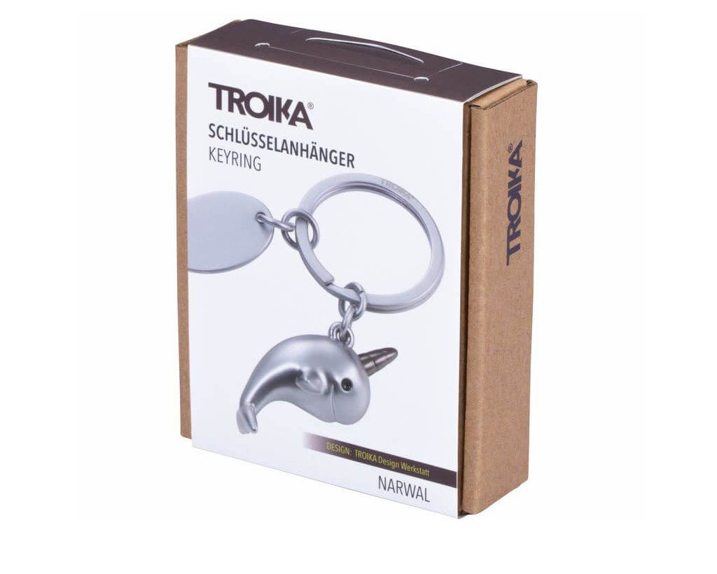 TROIKA Keychain "NARWAL"