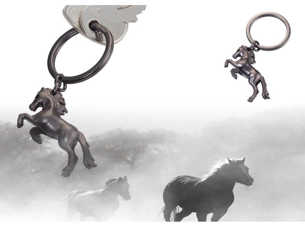 TROIKA Keychain "WILD HORSE"