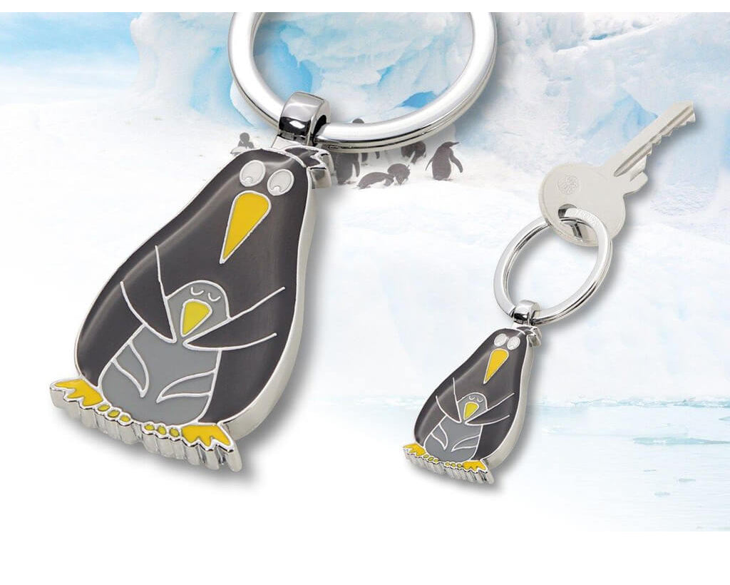 TROIKA Keyring "PINGUIN & PINGU"