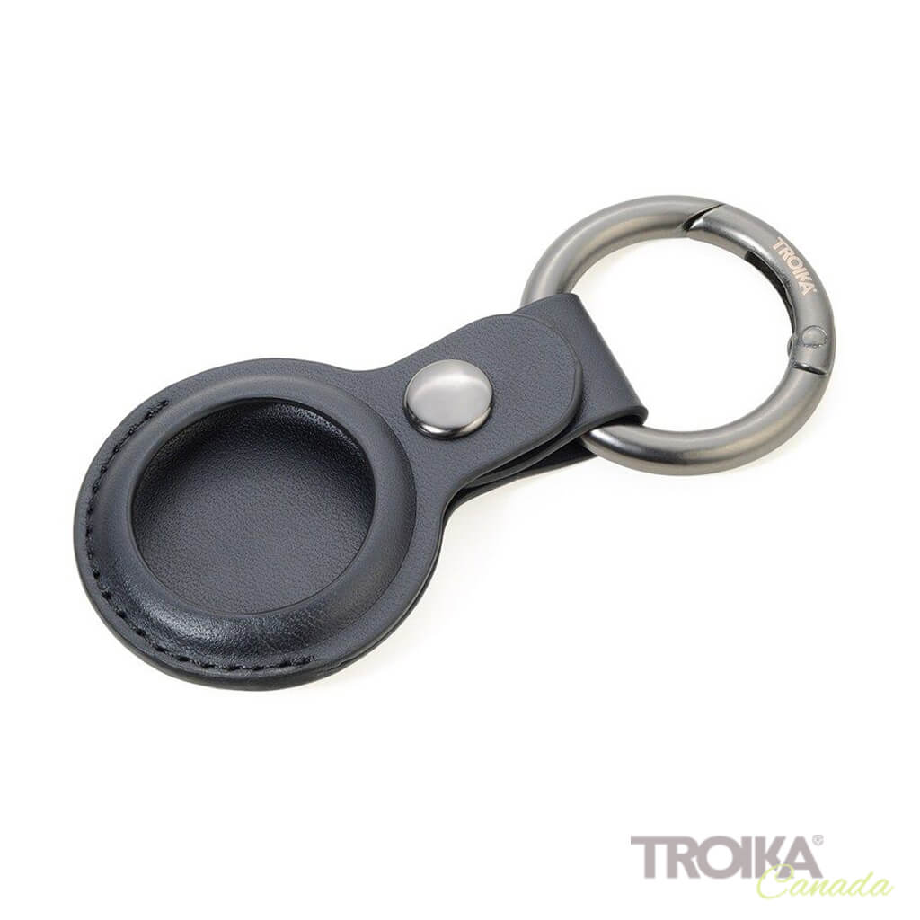 TROIKA Keyring "AIRTAG COVER" - BLACK