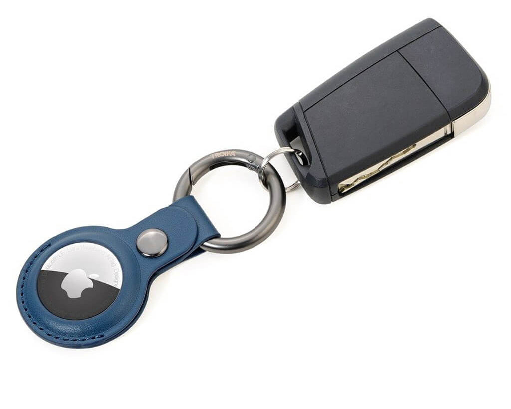 TROIKA Keyring "AIRTAG COVER" - BLUE