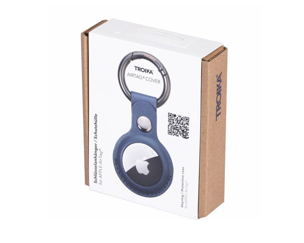 TROIKA Keyring "AIRTAG COVER" - BLUE
