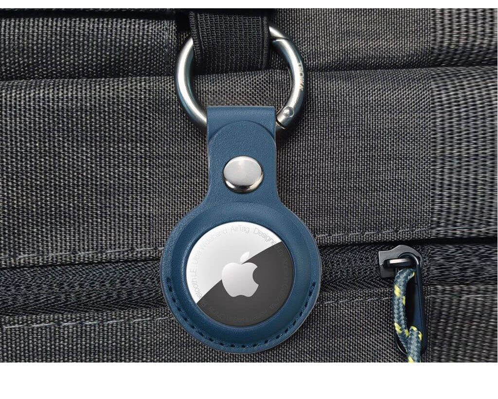TROIKA Keyring "AIRTAG COVER" - BLUE