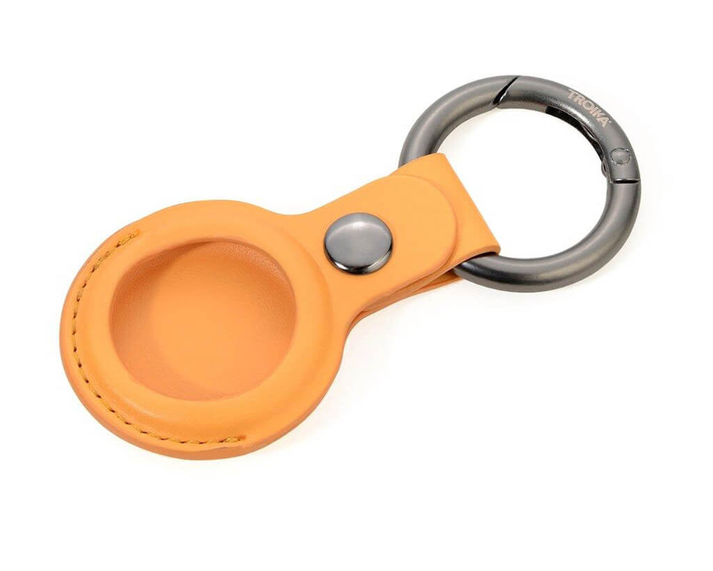 TROIKA Keyring "AIRTAG COVER" - YELLOW