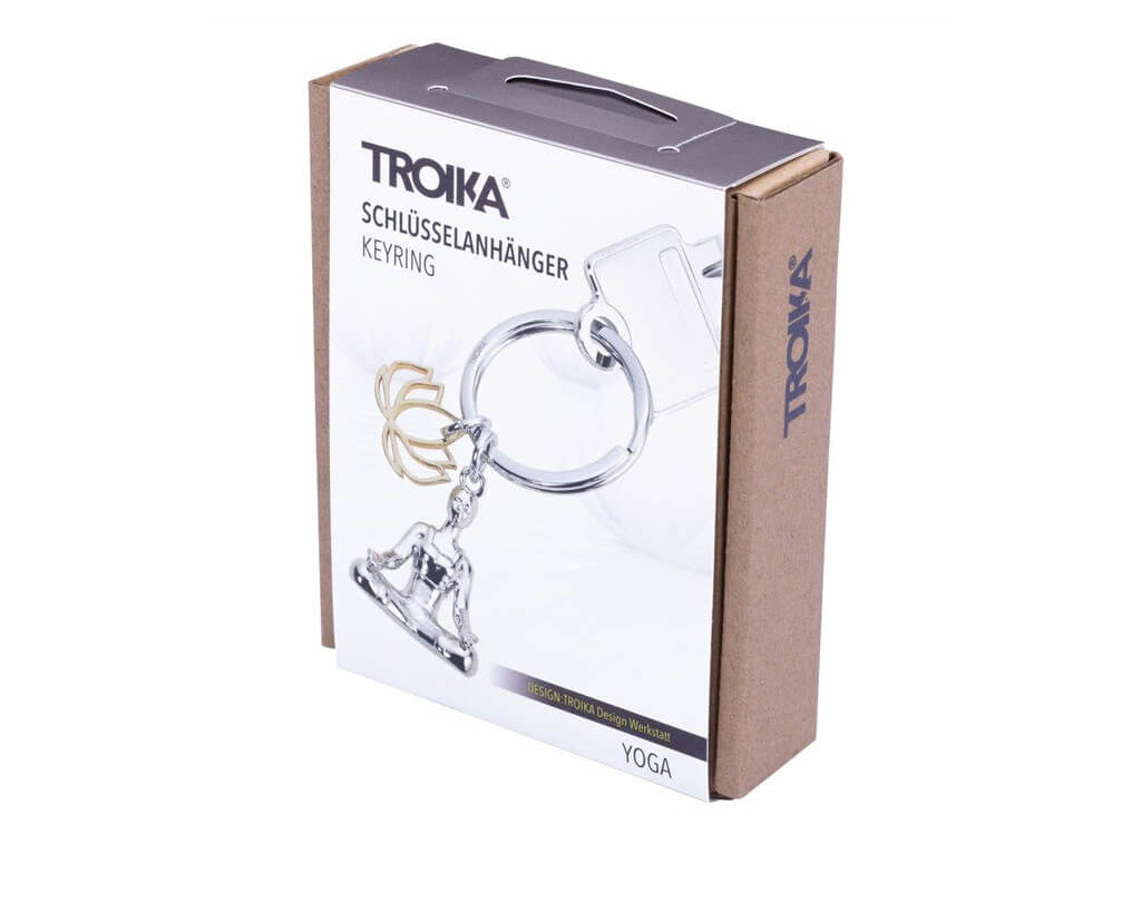 TROIKA Keychain "YOGA"
