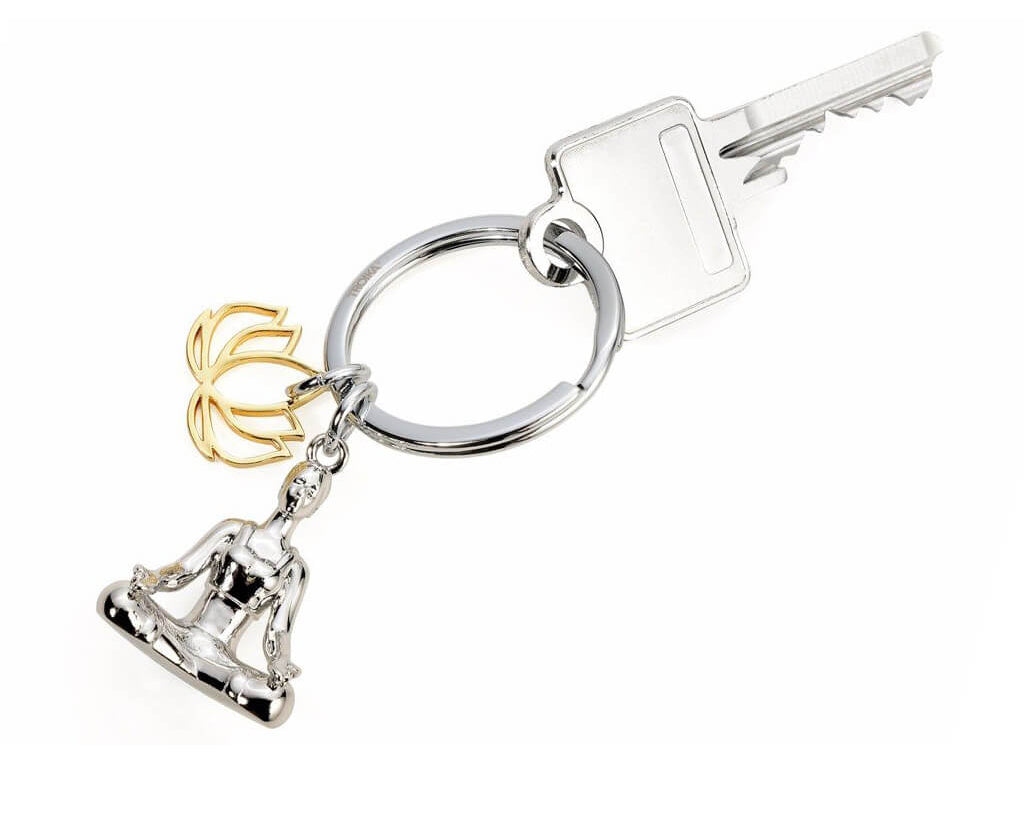TROIKA Keychain "YOGA"