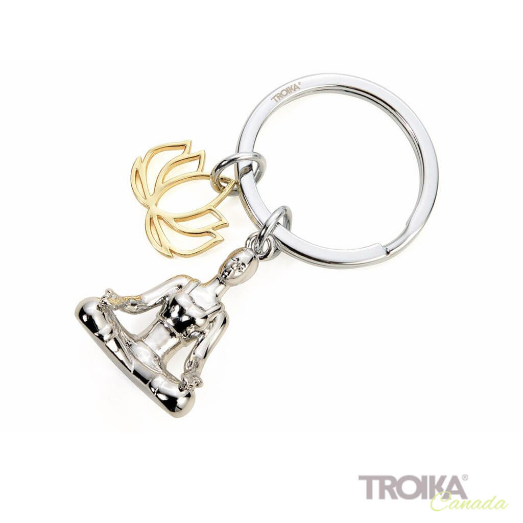 TROIKA Keychain "YOGA"