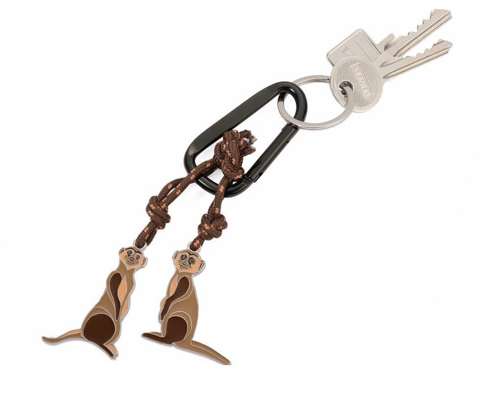 TROIKA Keychain "EDDIE & MANNI"
