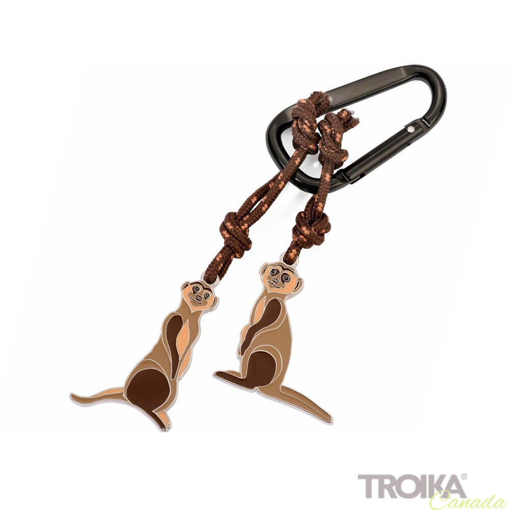 TROIKA Keychain "EDDIE & MANNI"