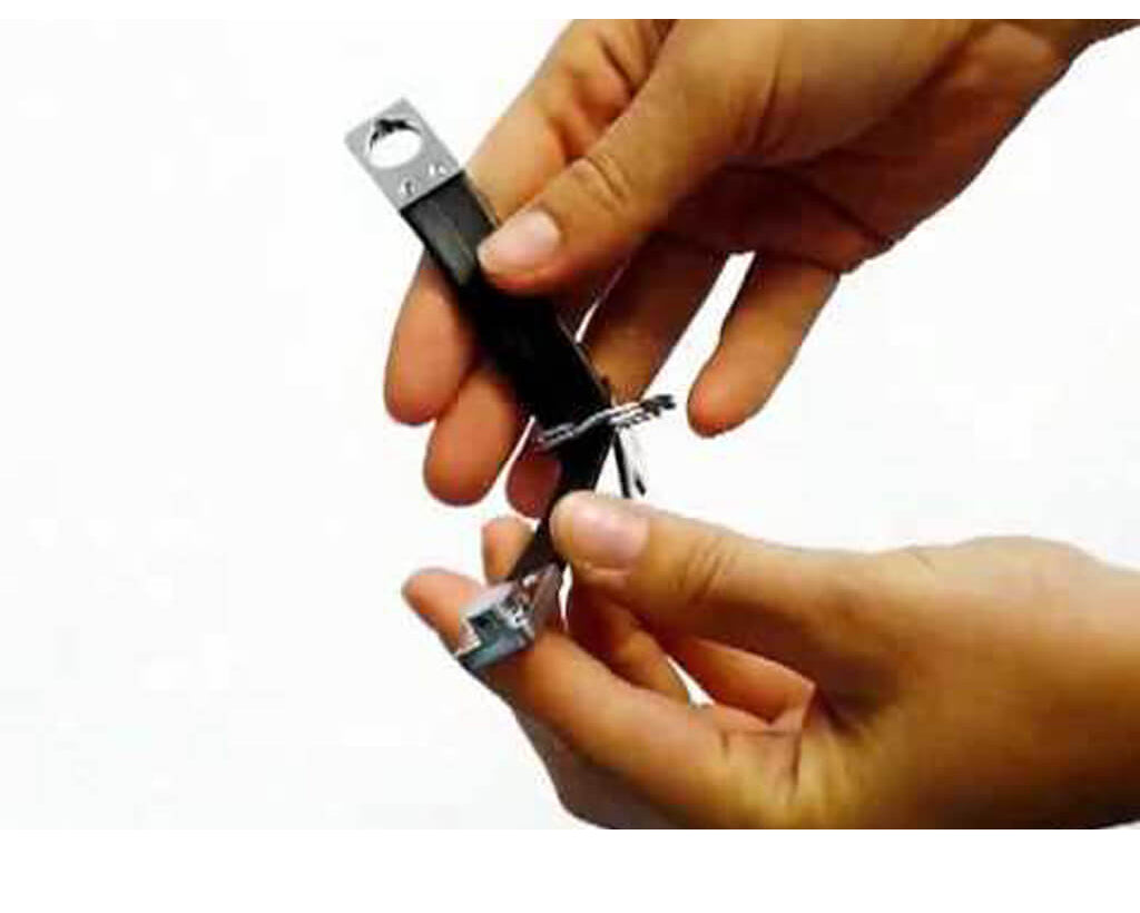 TROIKA KEYCHAIN "TWISTER" RED PEPPER