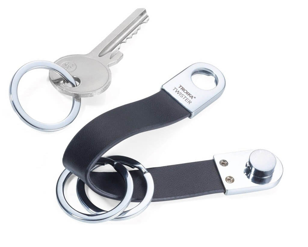 TROIKA Keychain "TWISTER STYLE"