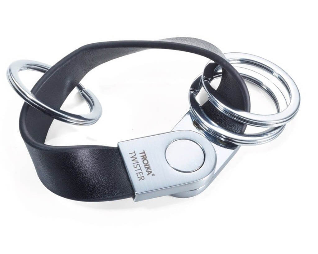 TROIKA Keychain "TWISTER STYLE"