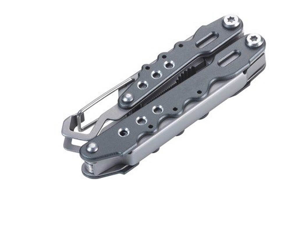 TROIKA Mini Tool Keychain "TRAVEL TOOL" – KTL08/GY