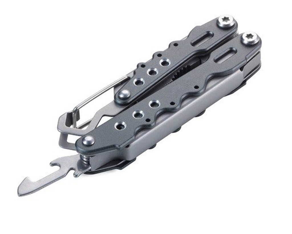 TROIKA Mini Tool Keychain "TRAVEL TOOL" – KTL08/GY