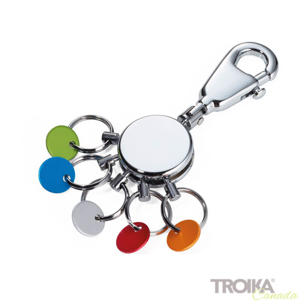 TROIKA Key organizer "PATENT COLOUR" - shiny