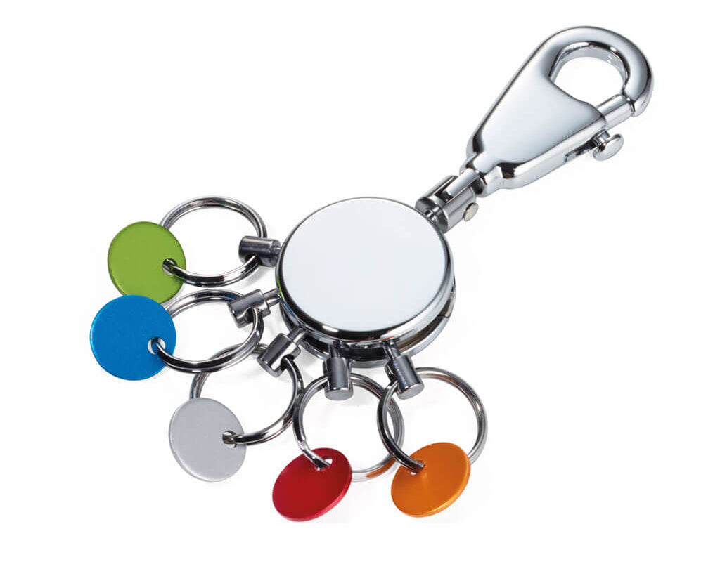 TROIKA Key organizer "PATENT COLOUR" - shiny