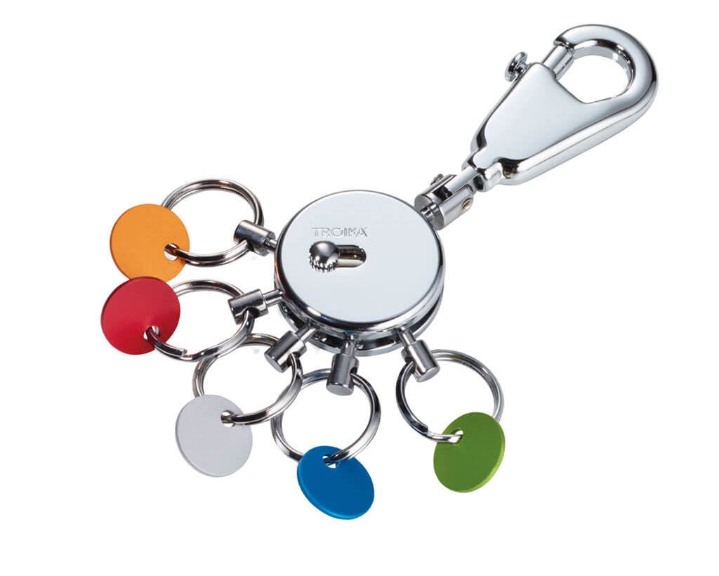 TROIKA Key organizer "PATENT COLOUR" - shiny