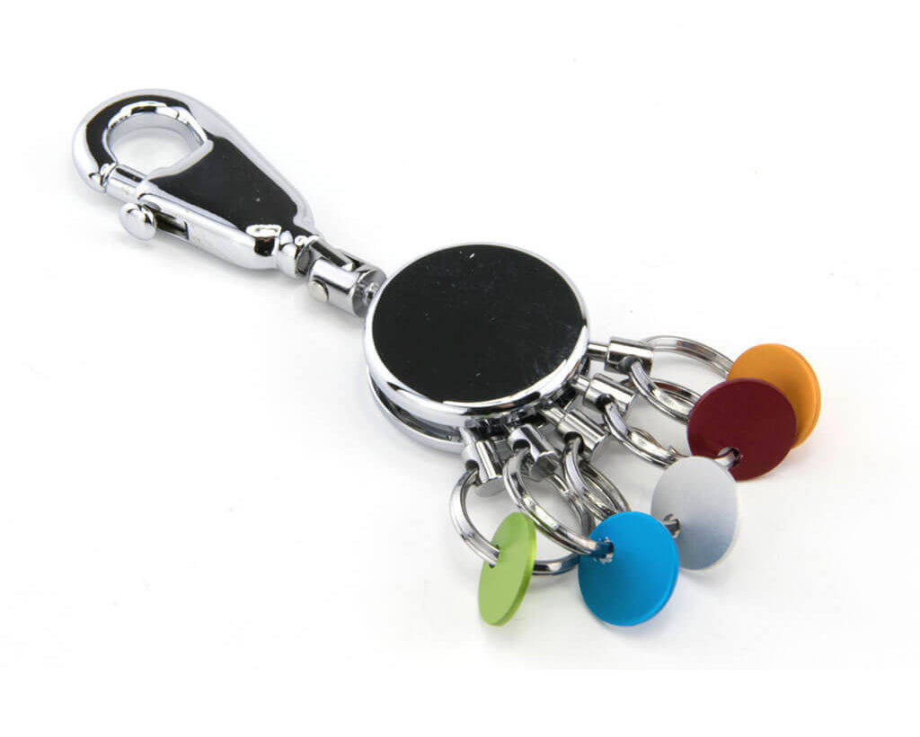 TROIKA Key organizer "PATENT COLOUR" - shiny
