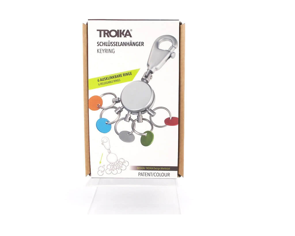 TROIKA Key organizer "PATENT COLOUR" - matt