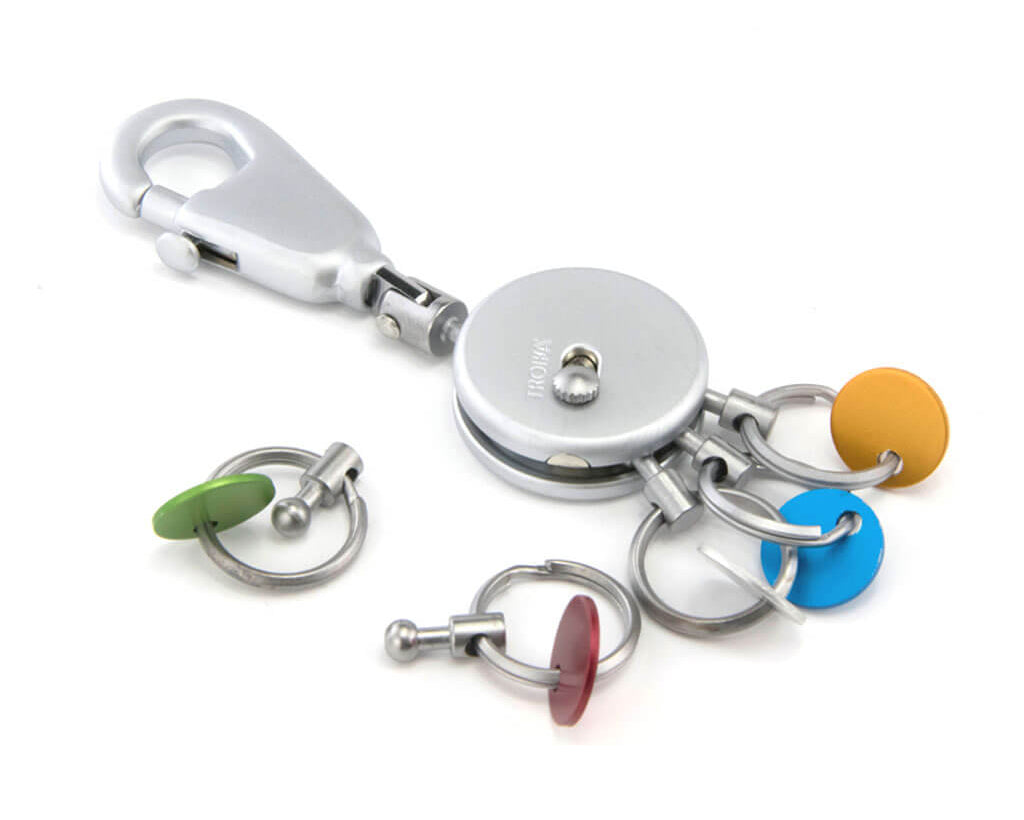 TROIKA Key organizer "PATENT COLOUR" - matt