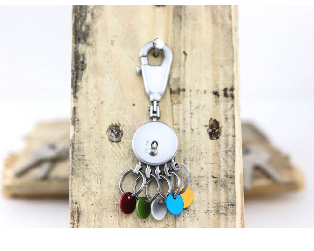 TROIKA Key organizer "PATENT COLOUR" - matt